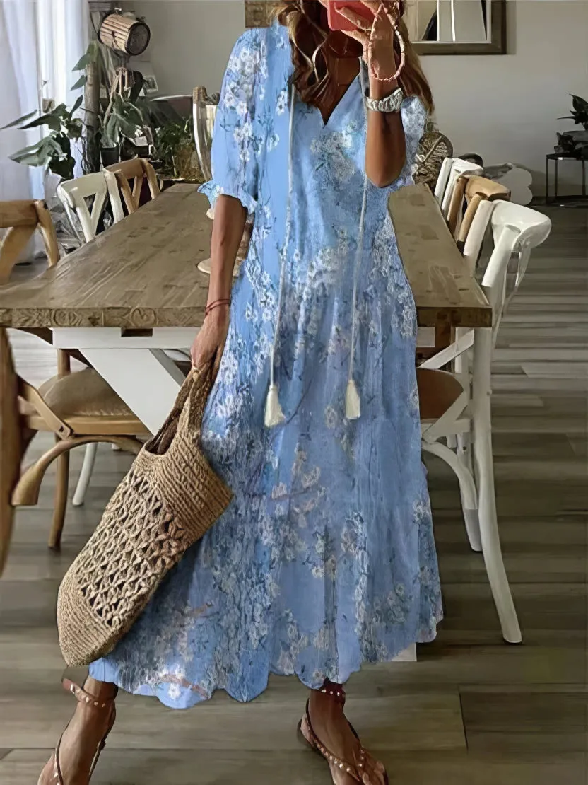 ÉLODIE | Flattering and Comfortable Bohemian Dress