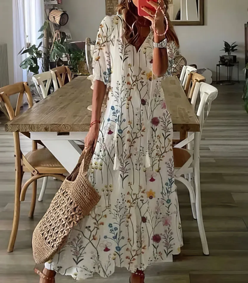 ÉLODIE | Flattering and Comfortable Bohemian Dress