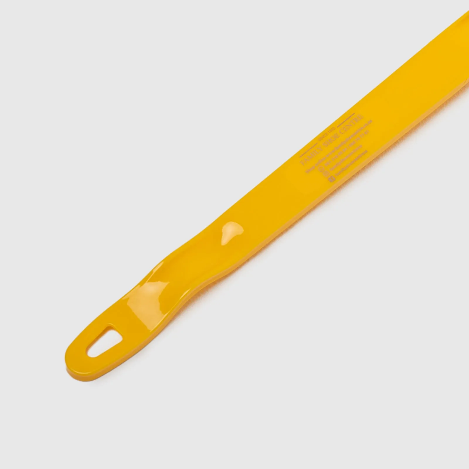 Long Plastic Shoe Horn Yellow