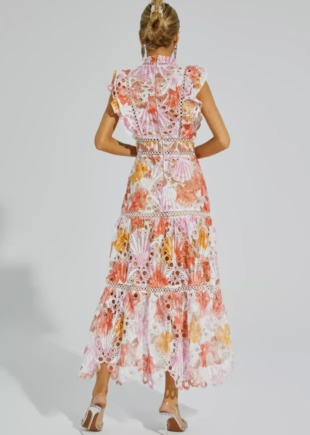 Lyra | Breezy Cut-Out Maxi Dress