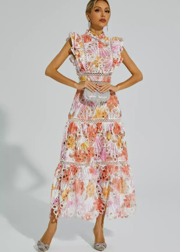 Lyra | Breezy Cut-Out Maxi Dress