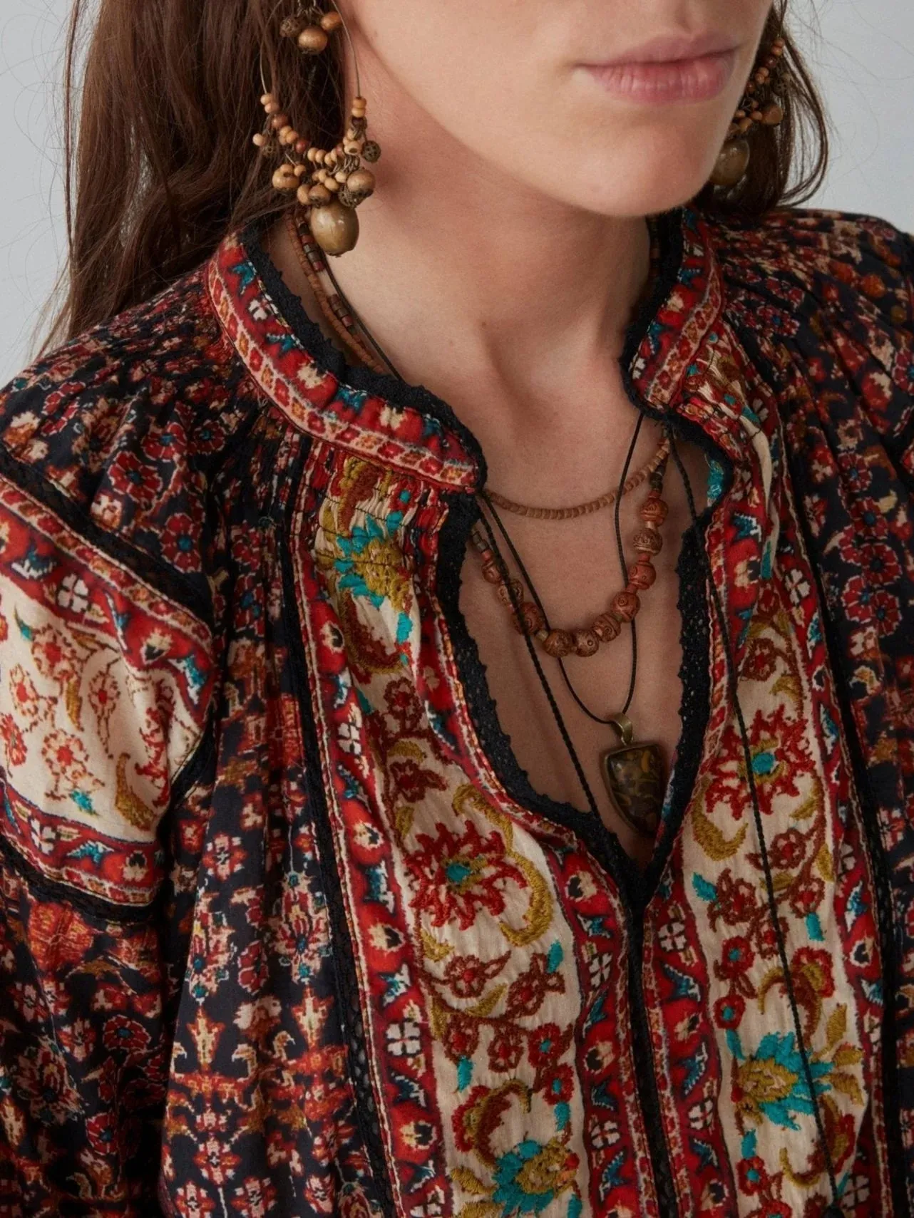 MAISON HOTEL Audrey Blouse in Chelsea Girls