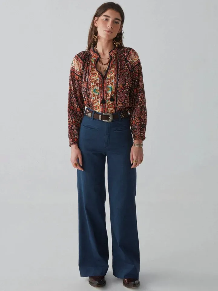 MAISON HOTEL Audrey Blouse in Chelsea Girls
