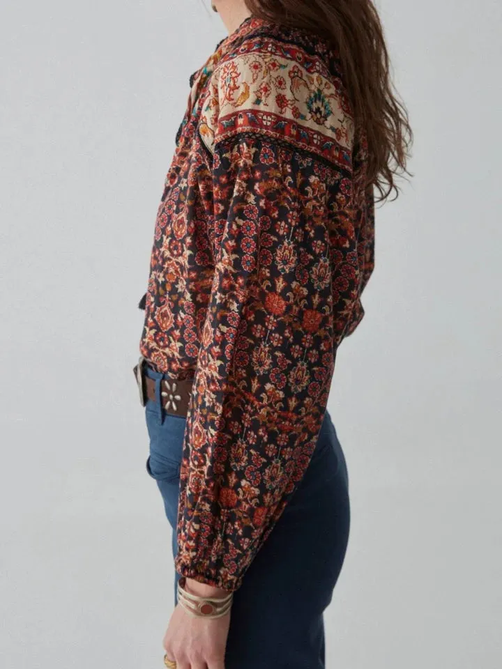 MAISON HOTEL Audrey Blouse in Chelsea Girls