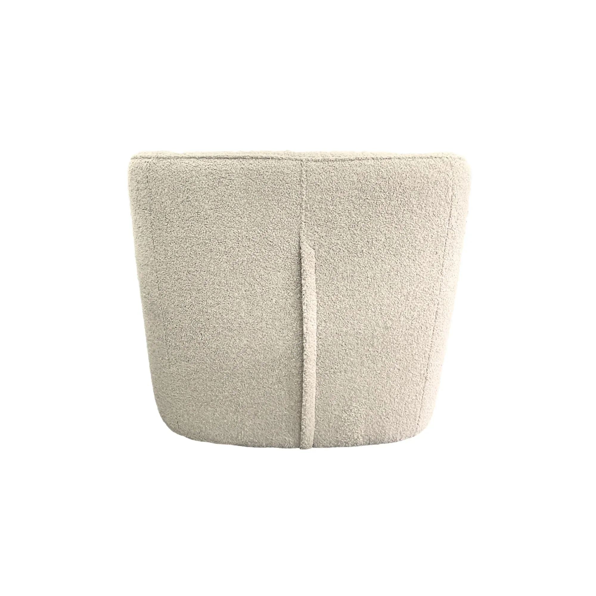 Marvy Fabric Swivel Chair - Urban Sofa - Malhalm Ivory Fabric