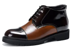 Men's Leather Fashion Casual Dress Boots