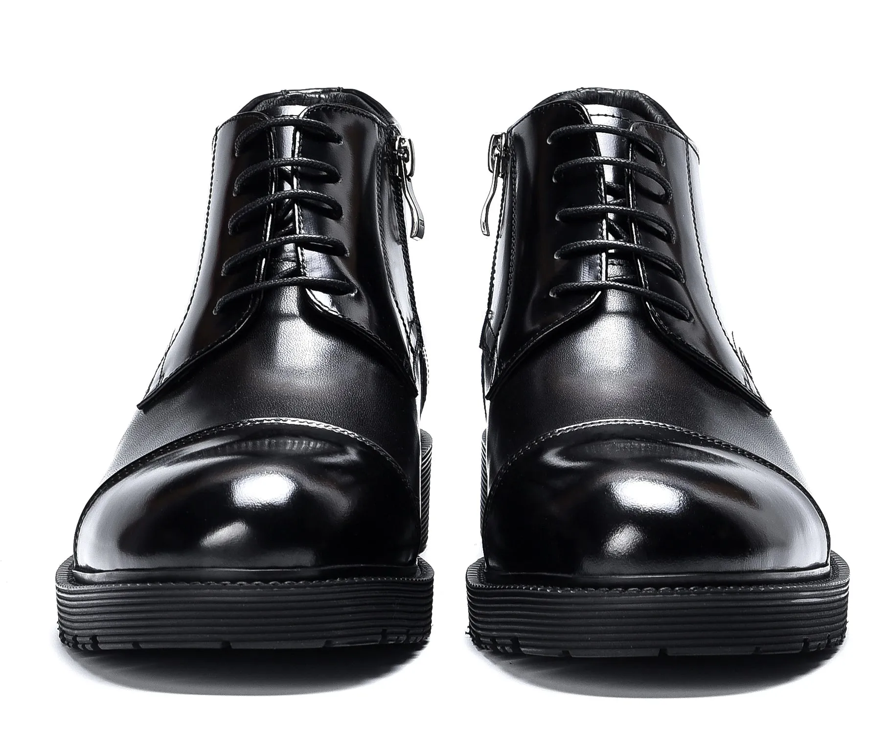 Men's Leather Fashion Casual Dress Boots