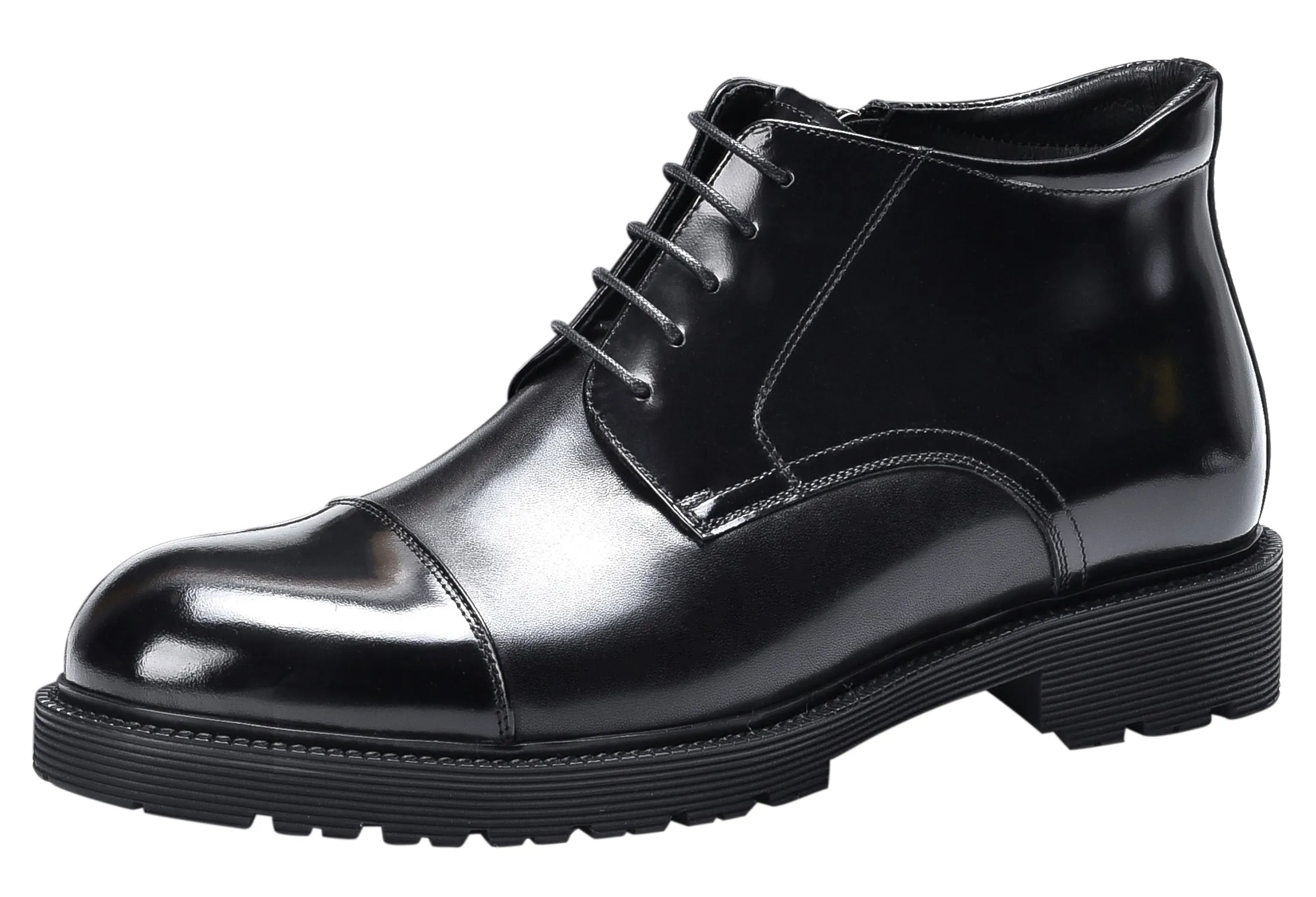Men's Leather Fashion Casual Dress Boots