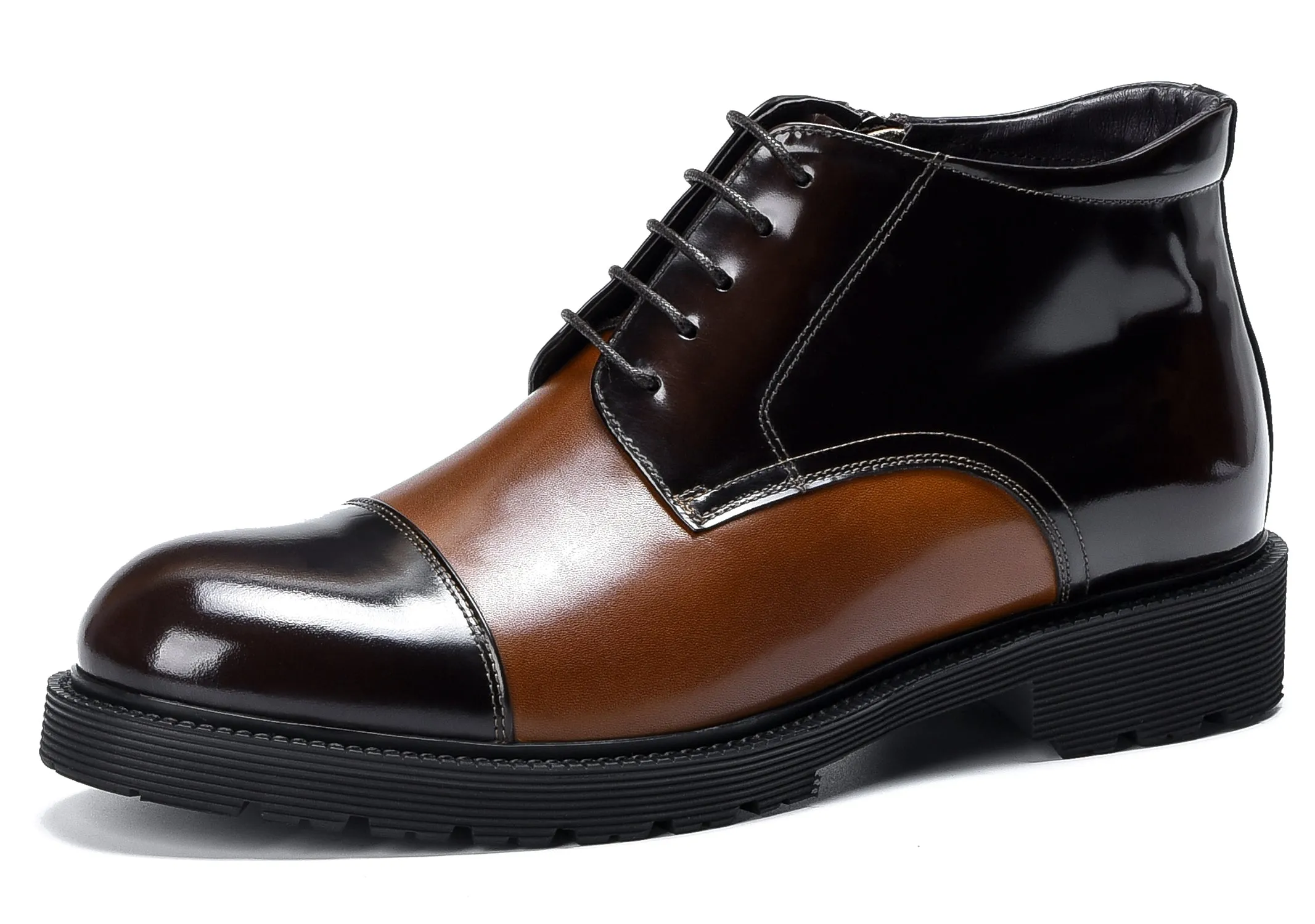 Men's Leather Fashion Casual Dress Boots