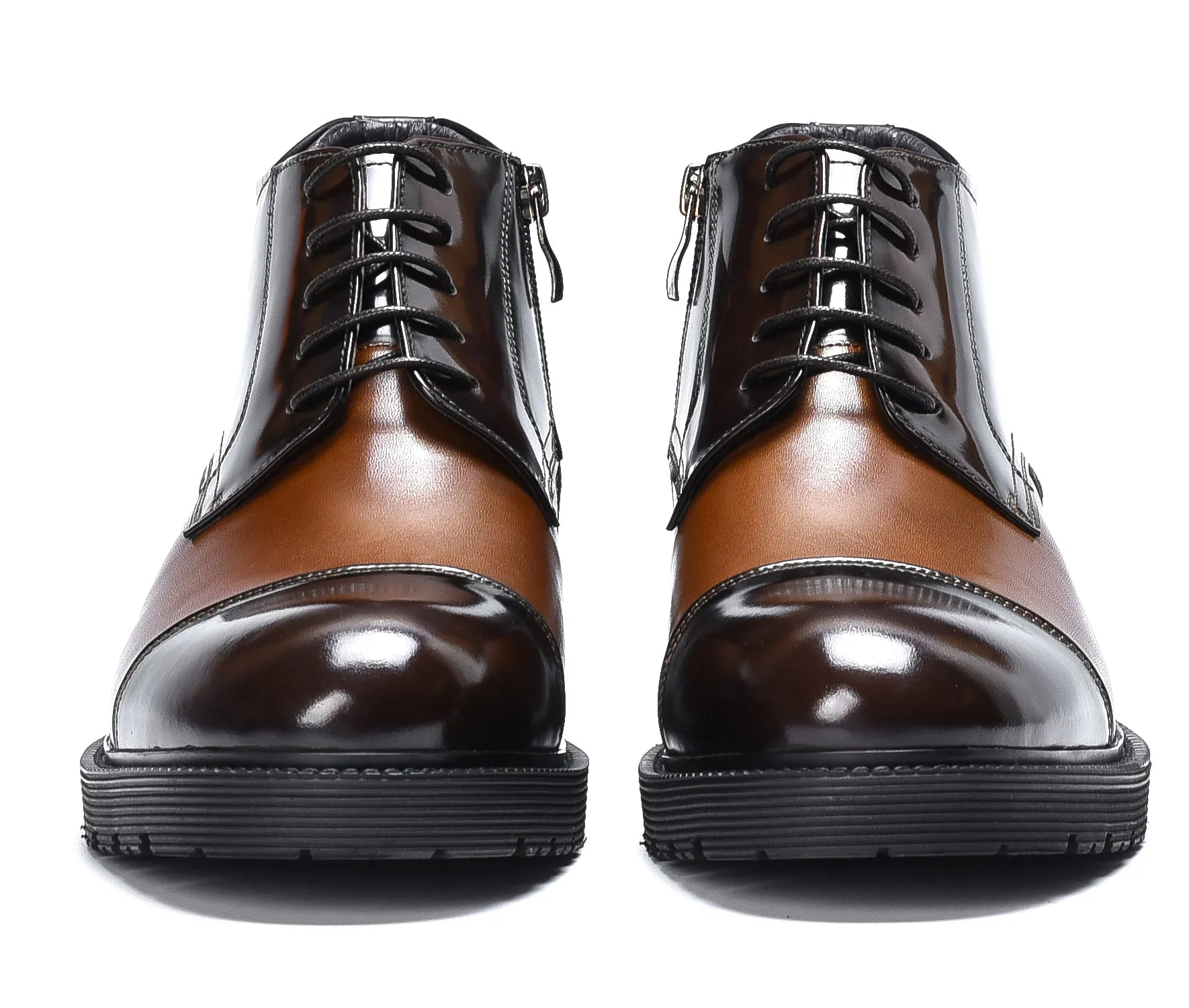 Men's Leather Fashion Casual Dress Boots