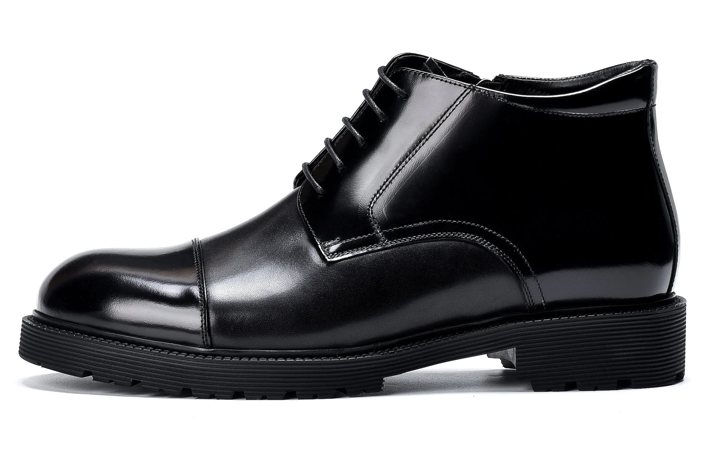 Men's Leather Fashion Casual Dress Boots