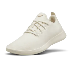 Men's Wool Runners - Natural White 2 (Cream Sole)