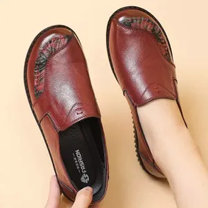 Moccasins for heel pain