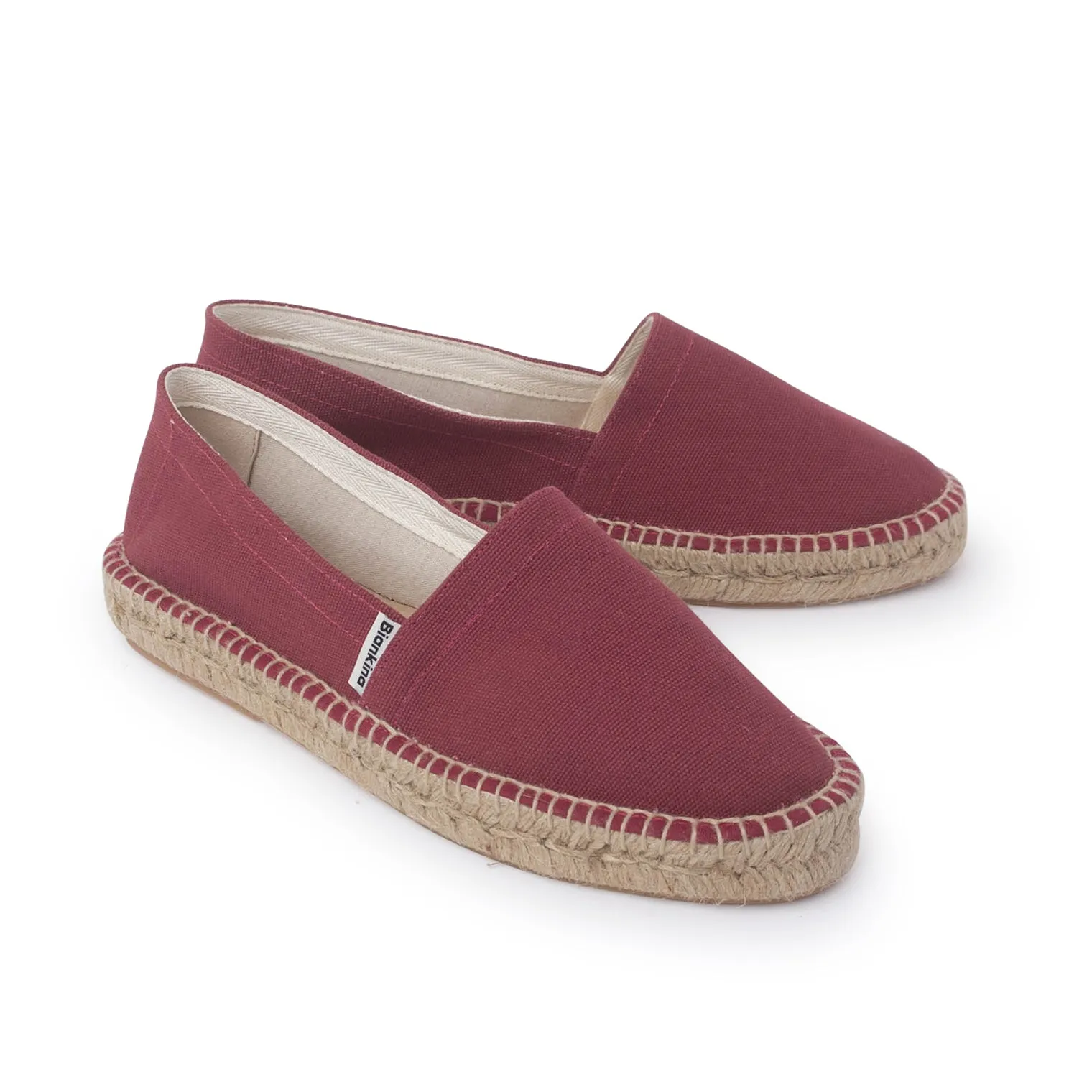 Monaco Eco Friendly Men's Espadrilles - Garnet Red