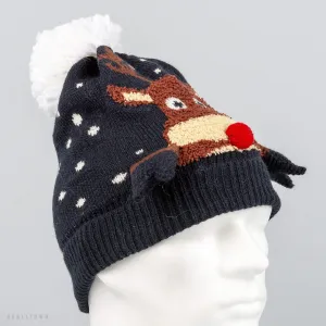MZ72 Ac-Hoho Christmas beanie Rudolph