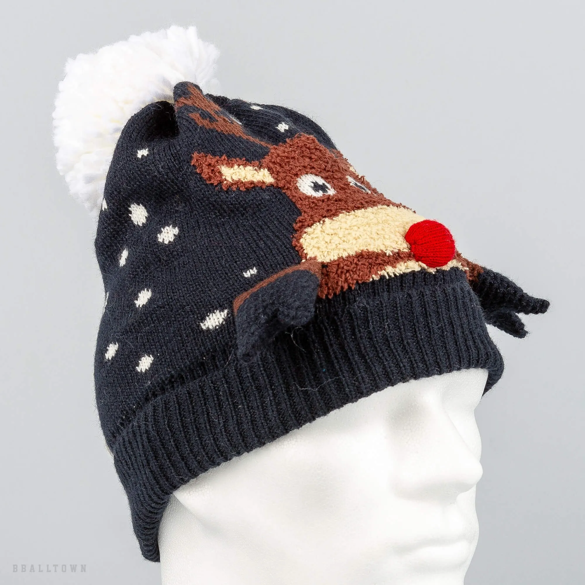 MZ72 Ac-Hoho Christmas beanie Rudolph