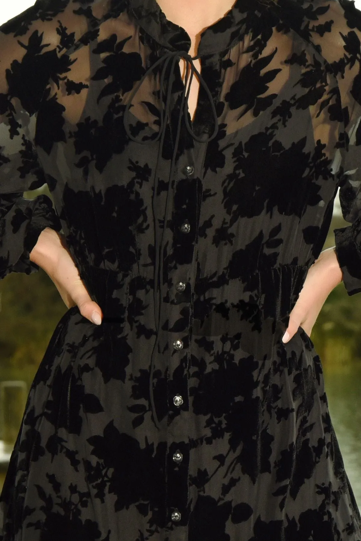 Never Say Tie Dress