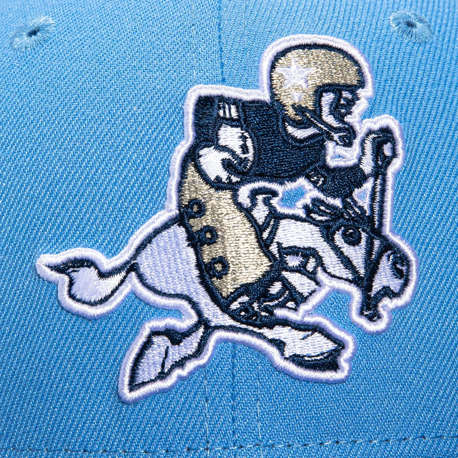 New Era 59Fifty Dallas Cowboys 1978 Super Bowl Patch Hat - Light Blue, Royal