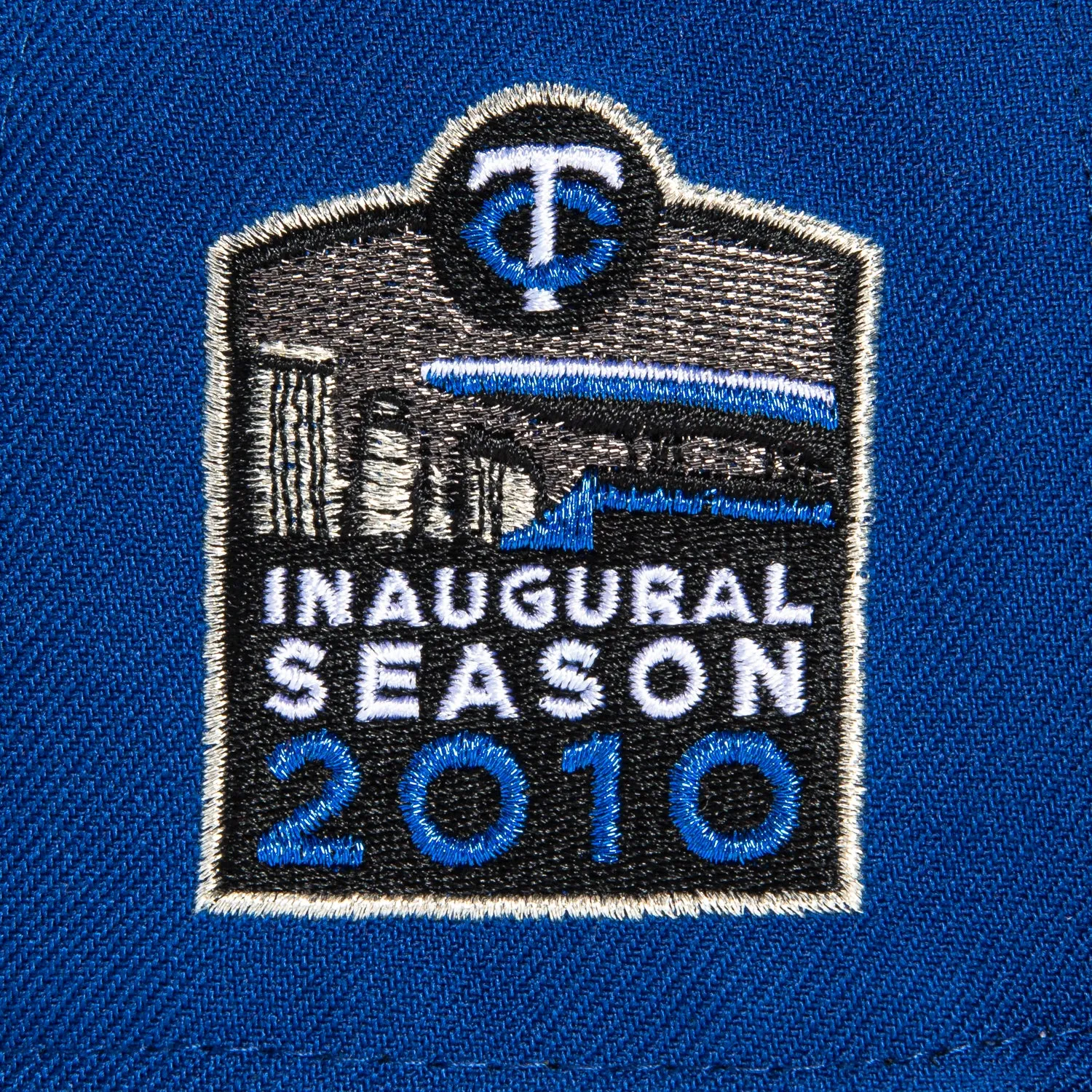 New Era 59Fifty Minnesota Twins 2010 Inaugural Season Patch Hat - Royal, Black