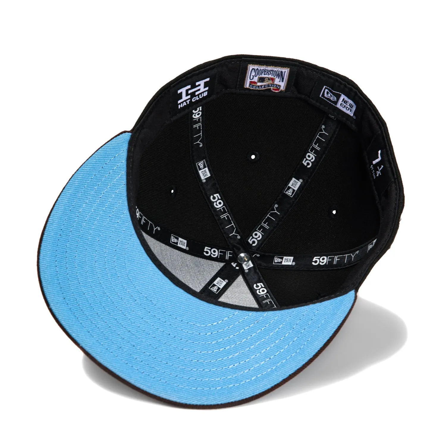 New Era 59Fifty San Diego Padres 30th Anniversary Patch Hat - Black, Brown, Light Blue, Orange