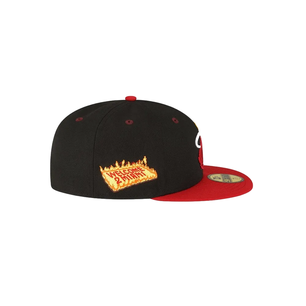 New Era X Andrew X Miami HEAT Welcome Fitted