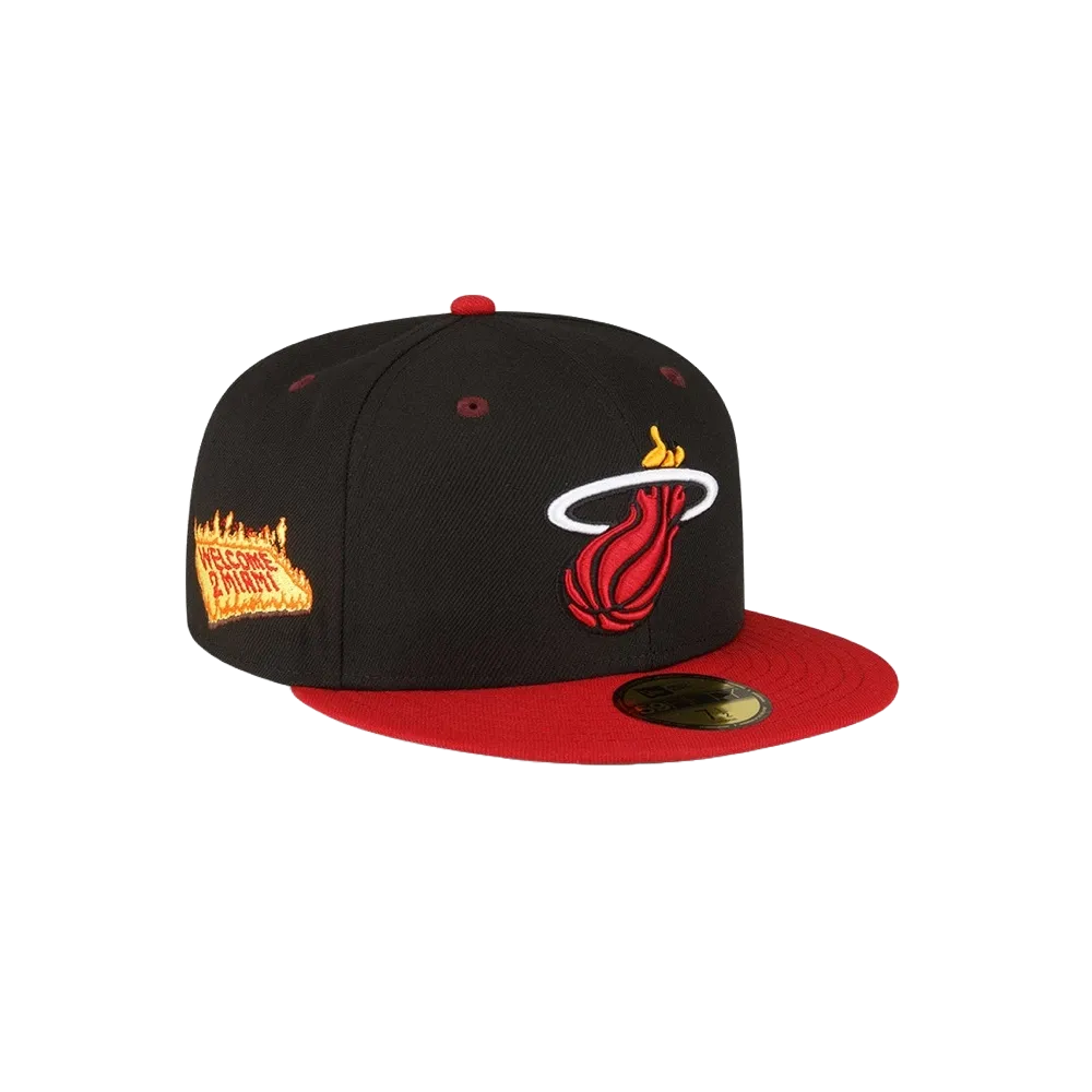 New Era X Andrew X Miami HEAT Welcome Fitted