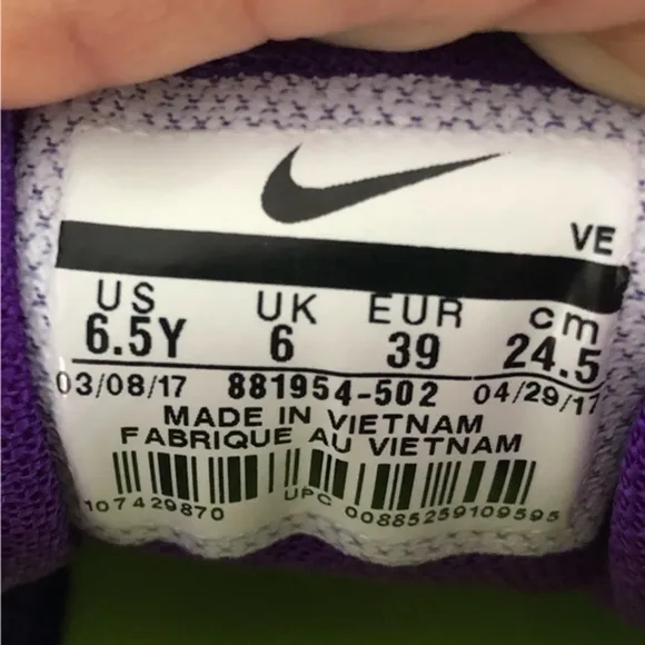Nike Zoom Pegasus Running Shoe Youth