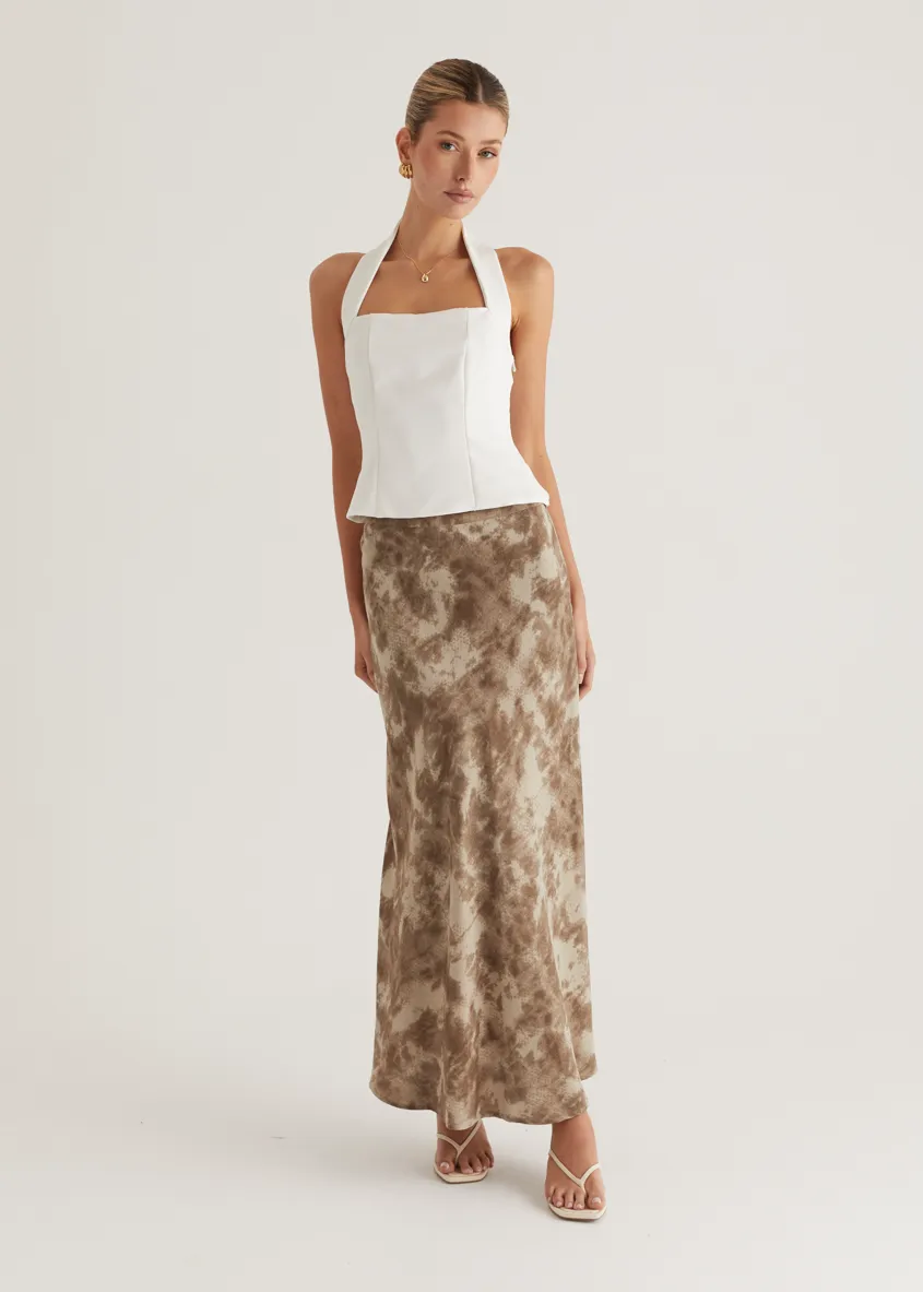 Nitro Halter Top - Off White