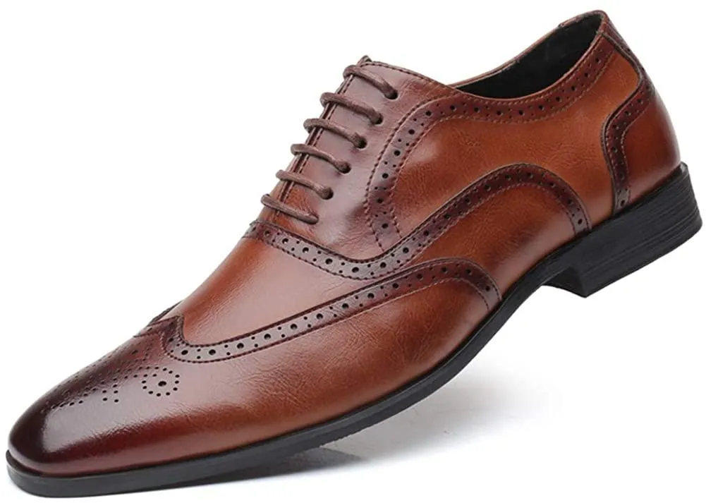 NXY Black Brown Dress Loafers for Men丨Premium &amp; Breathable Fabric Leather Fashion Business Penny Loafers - Elegant Casual Mens Loafers