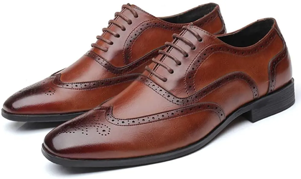 NXY Black Brown Dress Loafers for Men丨Premium &amp; Breathable Fabric Leather Fashion Business Penny Loafers - Elegant Casual Mens Loafers