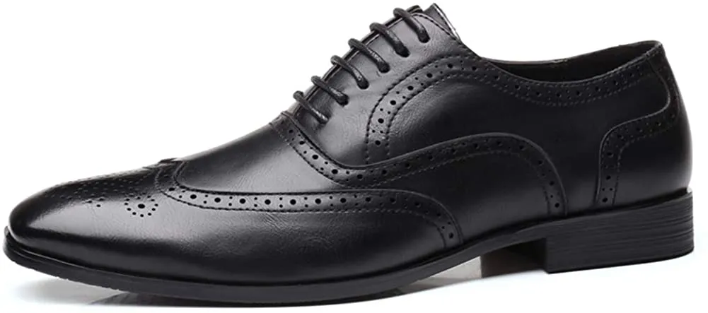 NXY Black Brown Dress Loafers for Men丨Premium &amp; Breathable Fabric Leather Fashion Business Penny Loafers - Elegant Casual Mens Loafers