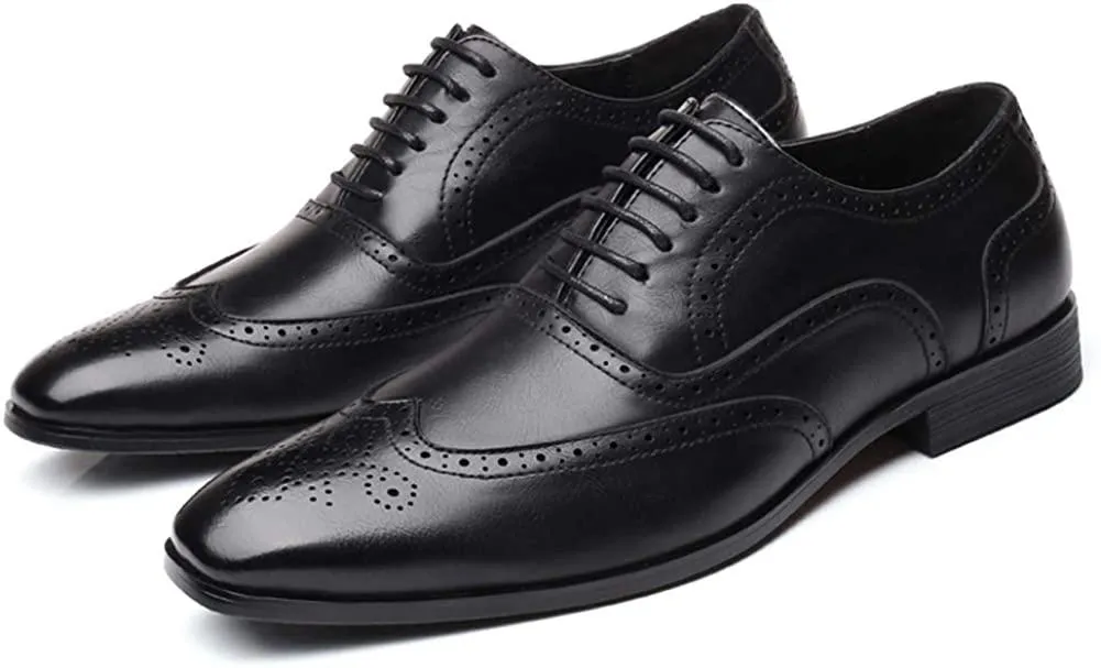 NXY Black Brown Dress Loafers for Men丨Premium &amp; Breathable Fabric Leather Fashion Business Penny Loafers - Elegant Casual Mens Loafers