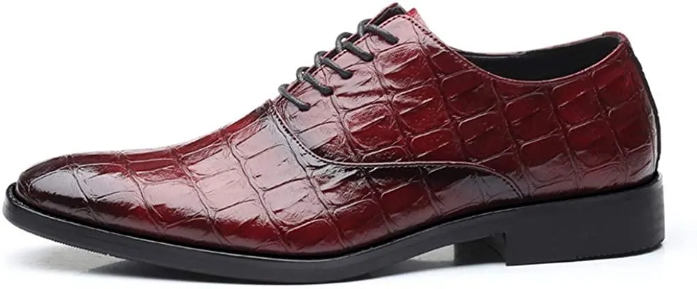 NXY Black Lace-Up Loafers for Men, Soft Fabric Leather Italian Fashion Mens Loafers, Classic Pointed Toe Dress Shoes &amp; Driving Loafers for Men