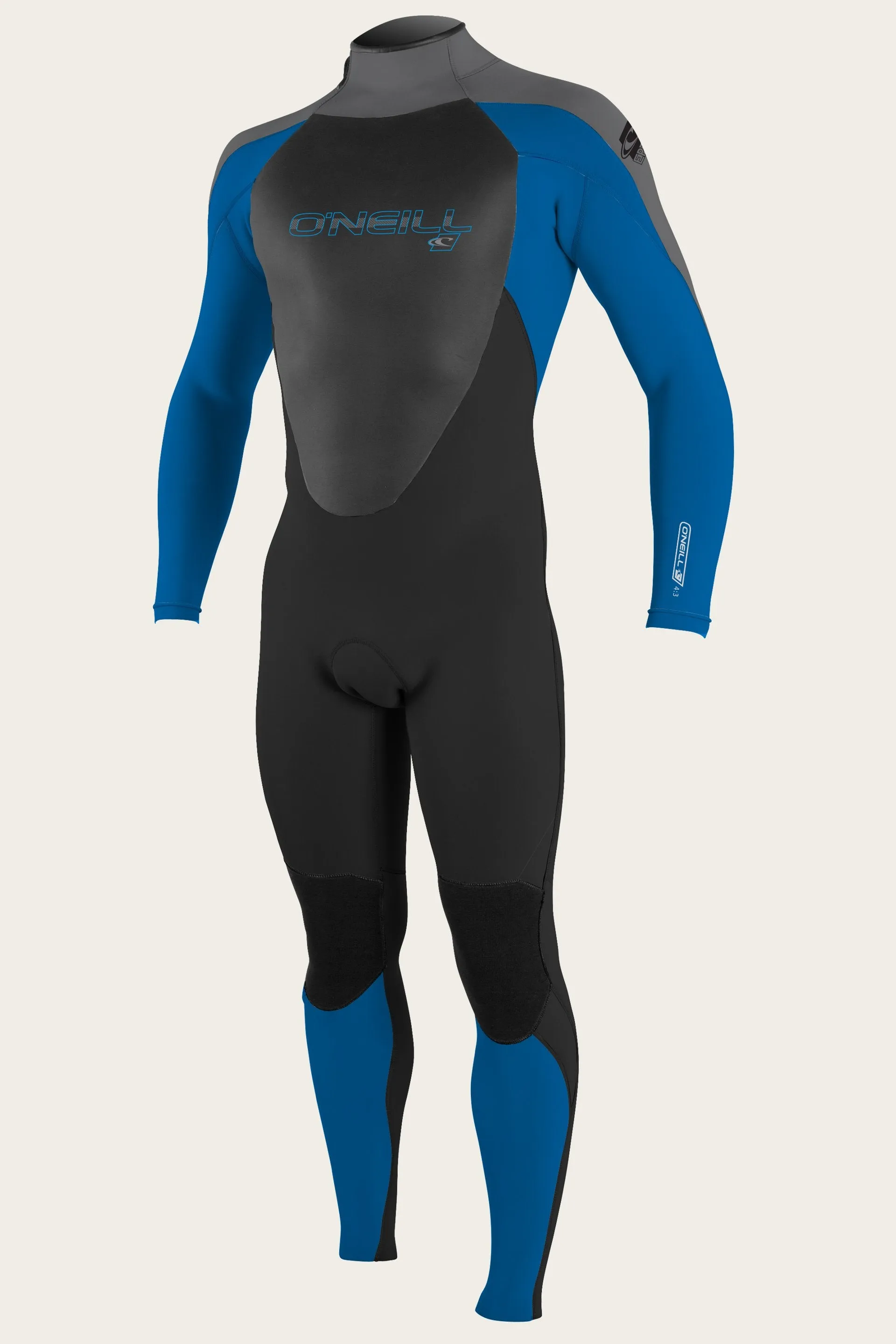 O'Neill Youth Epic 4/3 Back Zip Full Wetsuit - Colors Vary
