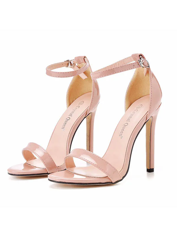 Open Toe Split-Joint Pumps Sandals