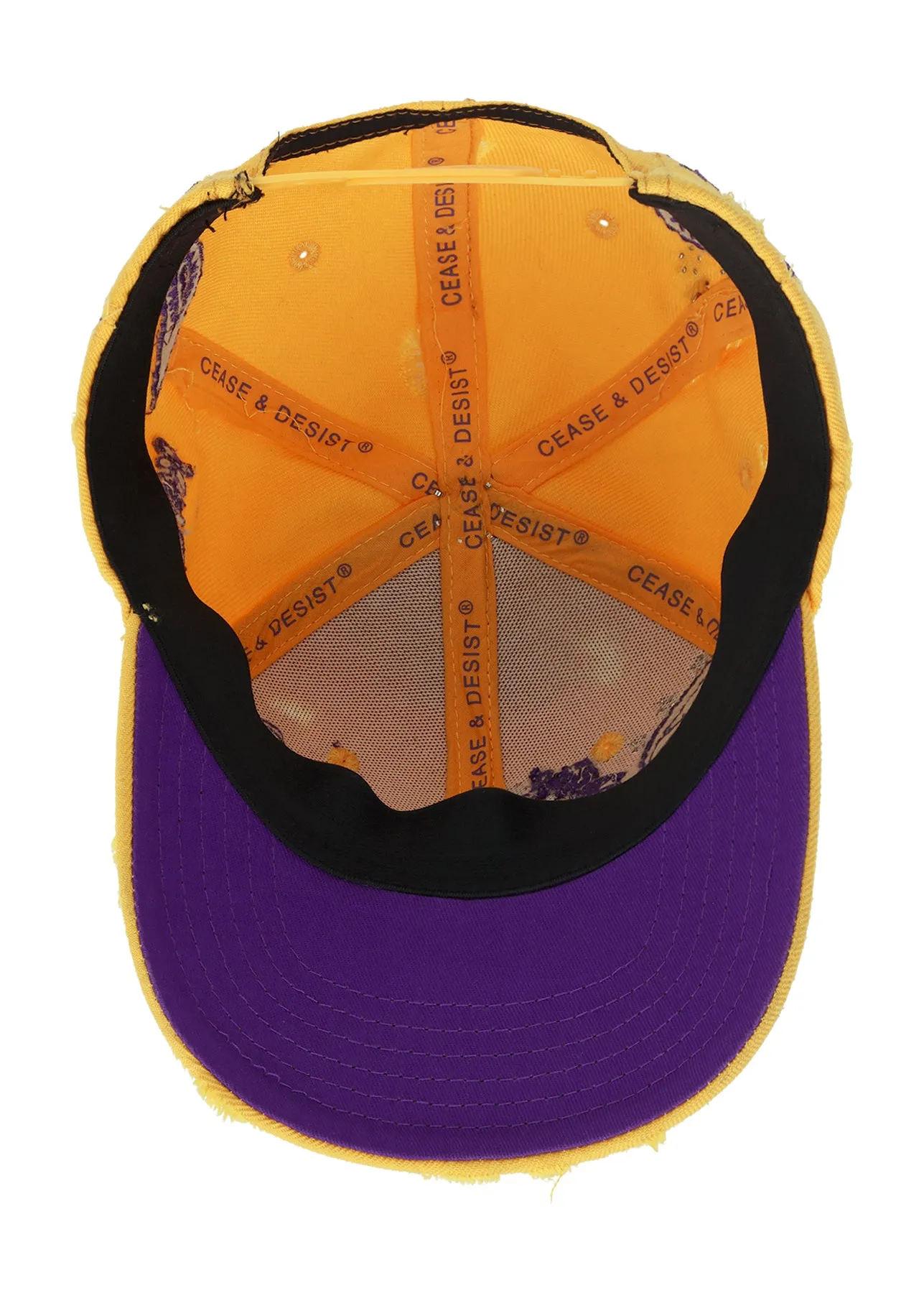 PAISLEY CITY TOUR STUDDED SNAPBACK (YELLOW LOS ANGELES)
