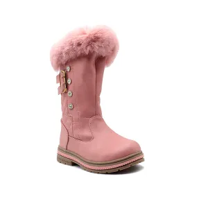 Pink Casual Boots G60035