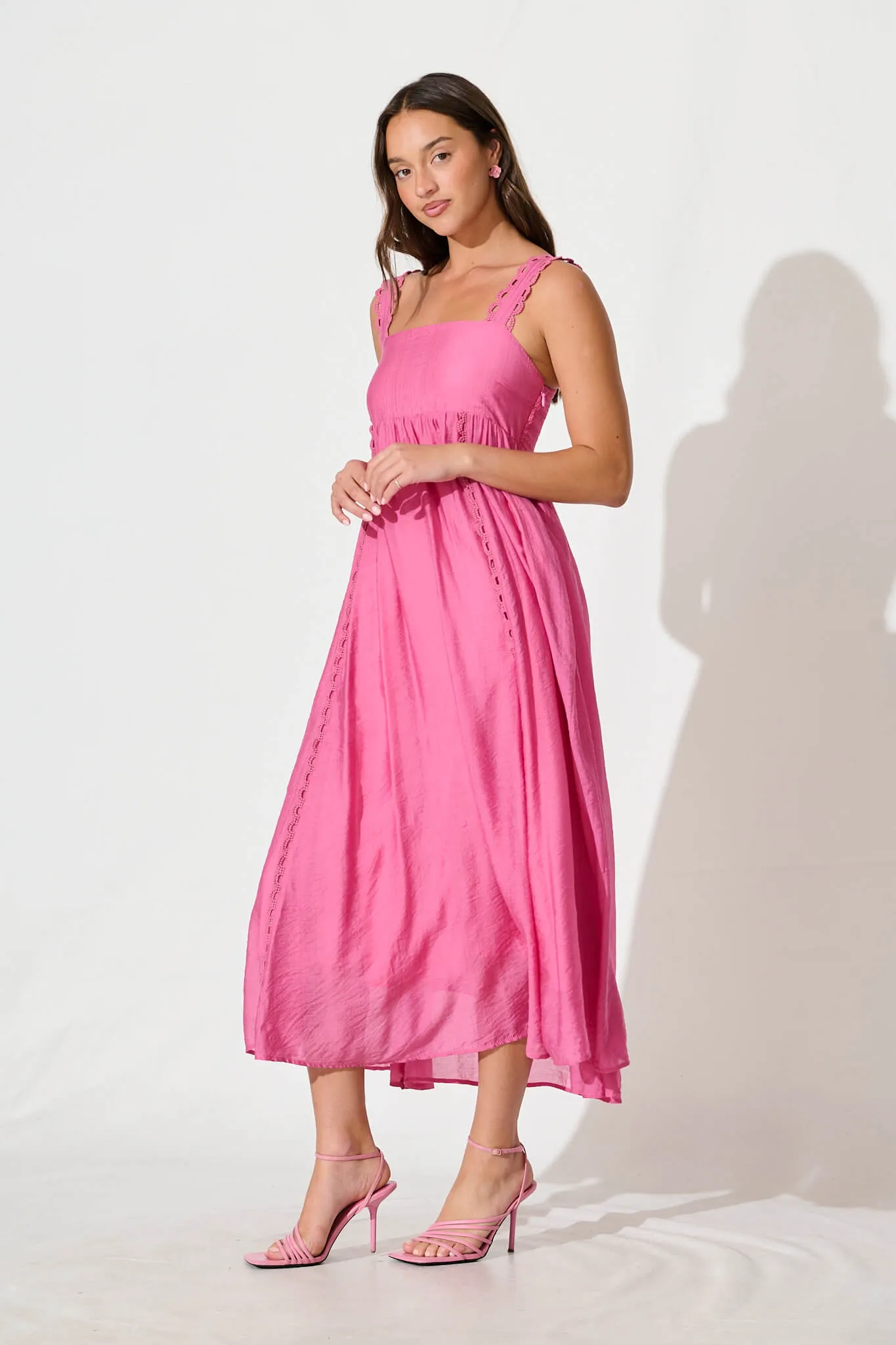 Pink Maxi Dress - Cailene