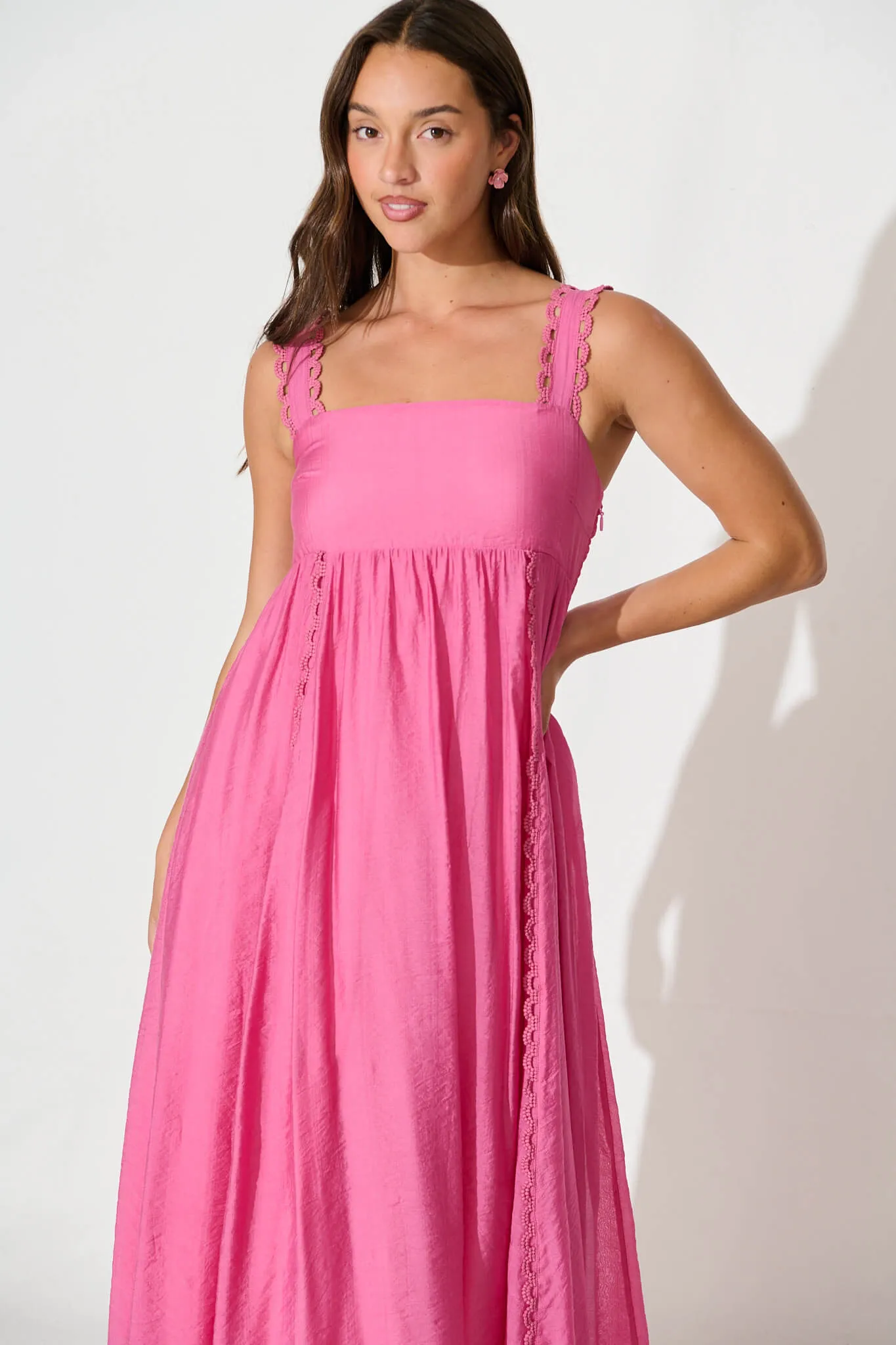 Pink Maxi Dress - Cailene