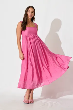 Pink Maxi Dress - Cailene