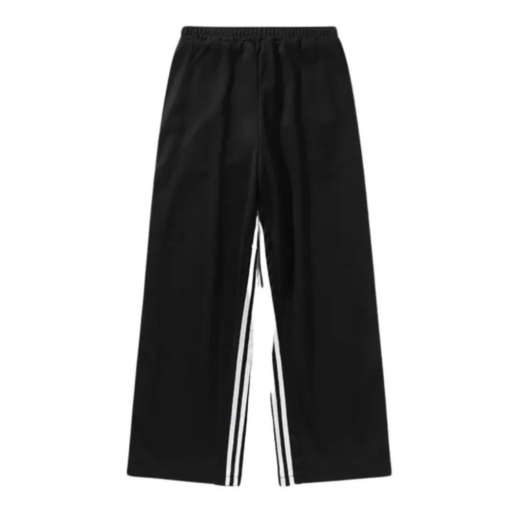 "Urban High Street Stripe Buttons" Sweatpants