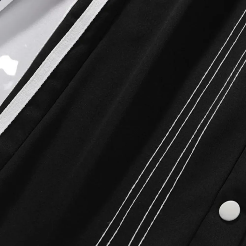 "Urban High Street Stripe Buttons" Sweatpants