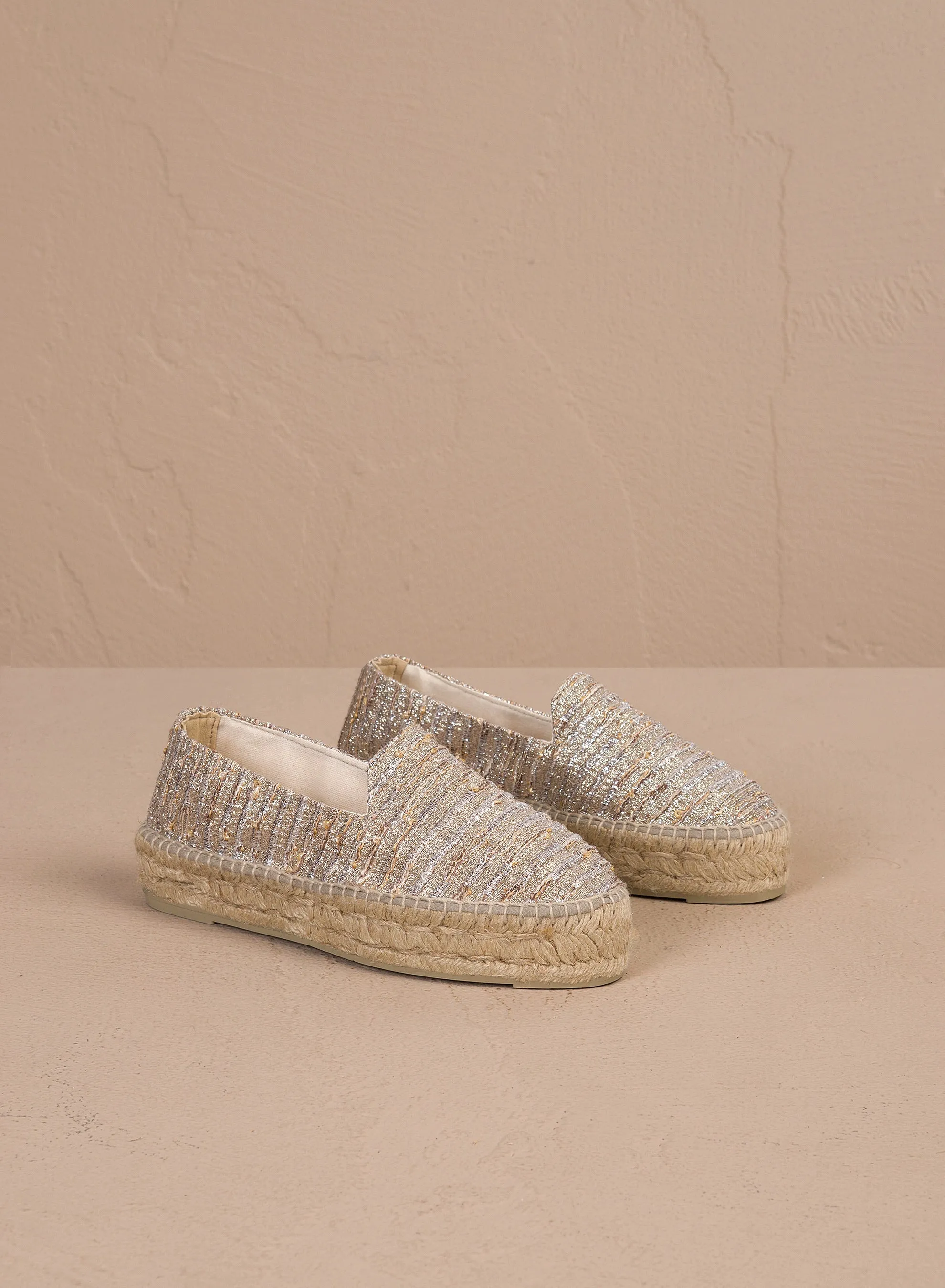 Reena | Glitter Espadrilles