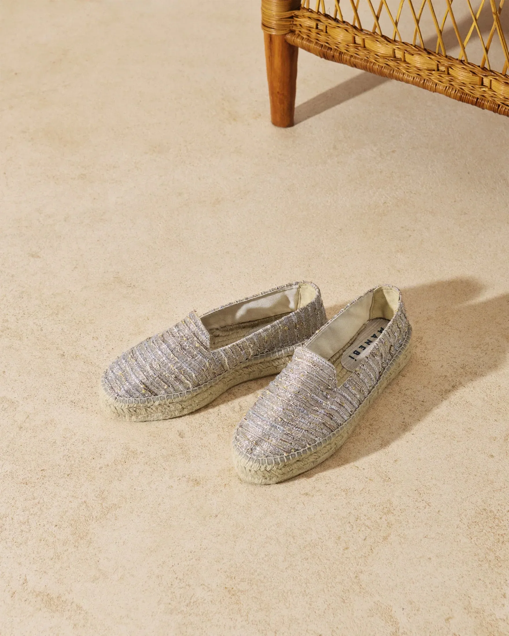 Reena | Glitter Espadrilles