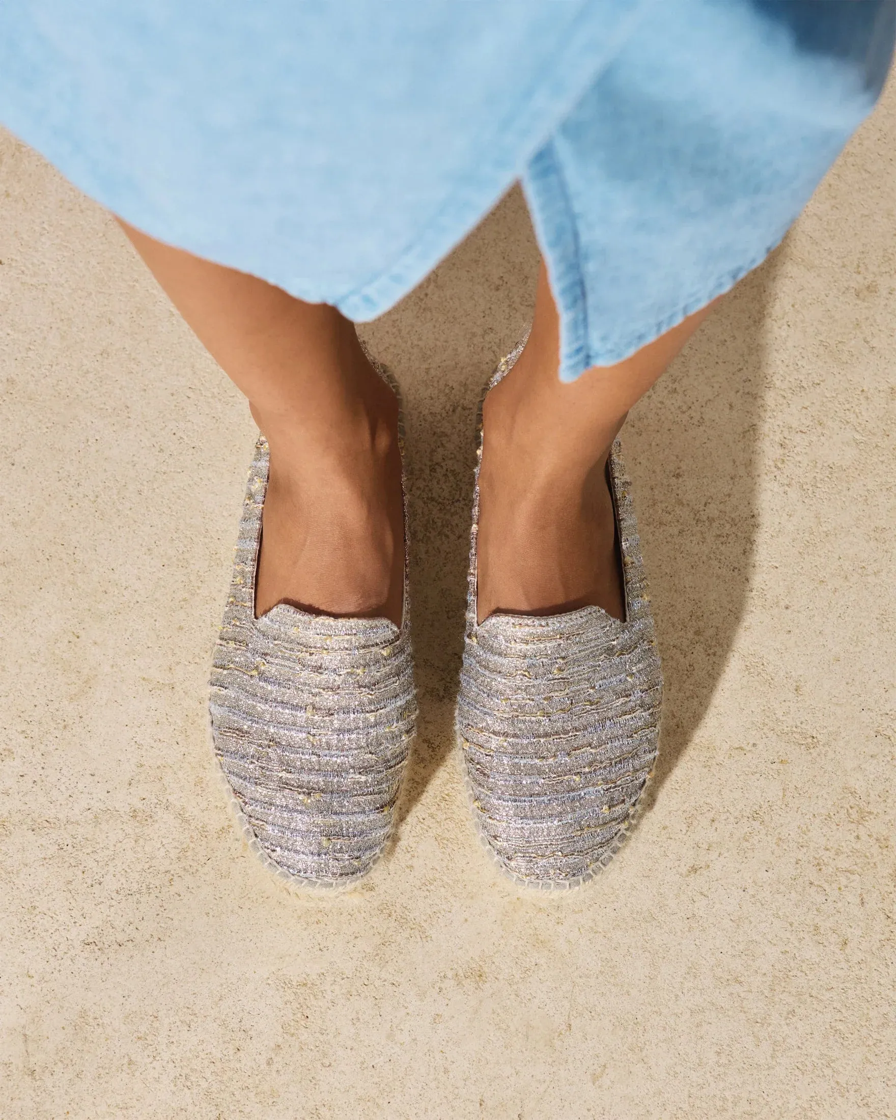 Reena | Glitter Espadrilles