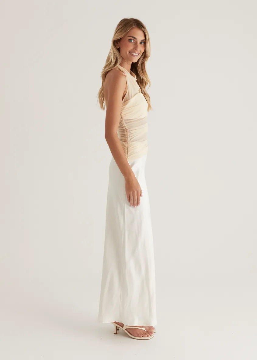 Renata Halter Maxi Dress - Butter