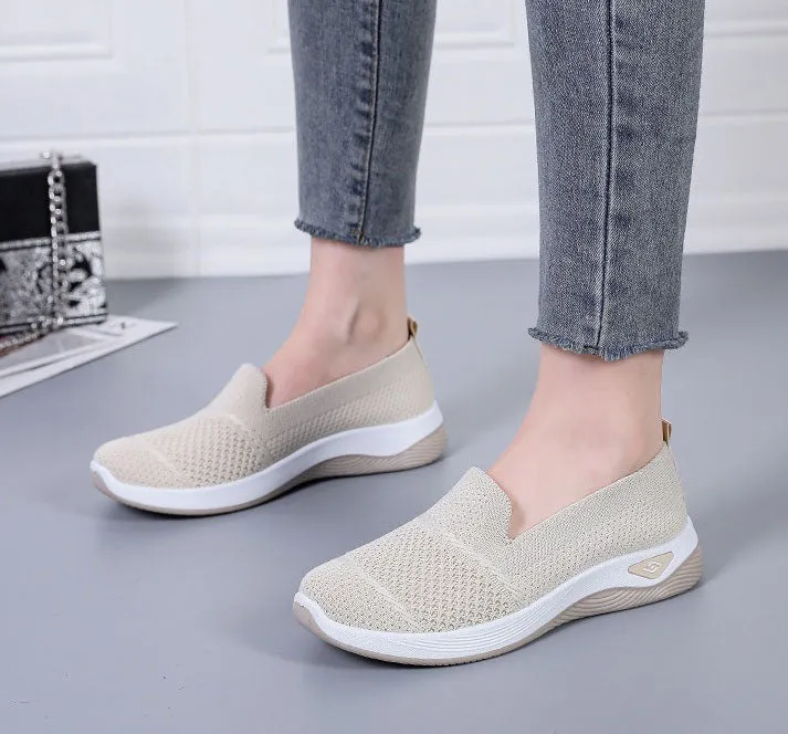 Retro Minimalist Slip-On Espadrilles for Women's Classic Summer Style