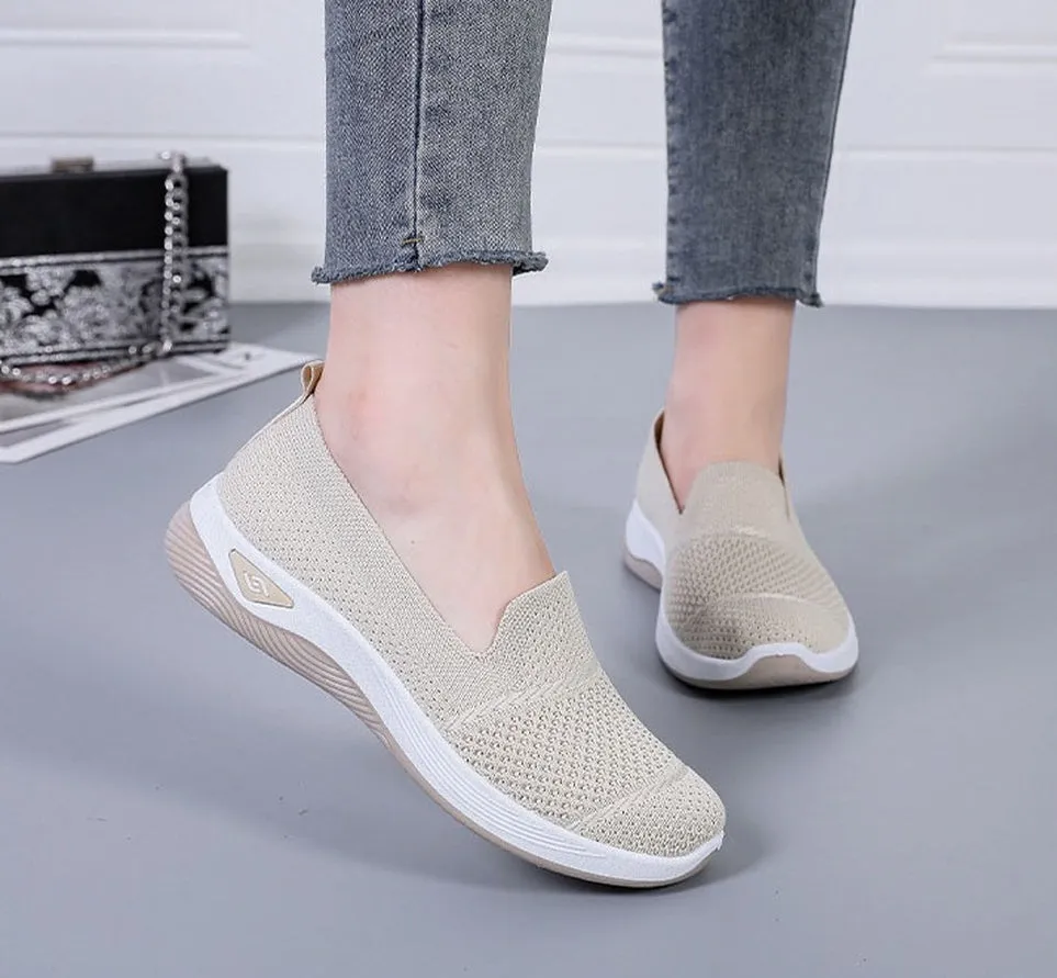 Retro Minimalist Slip-On Espadrilles for Women's Classic Summer Style