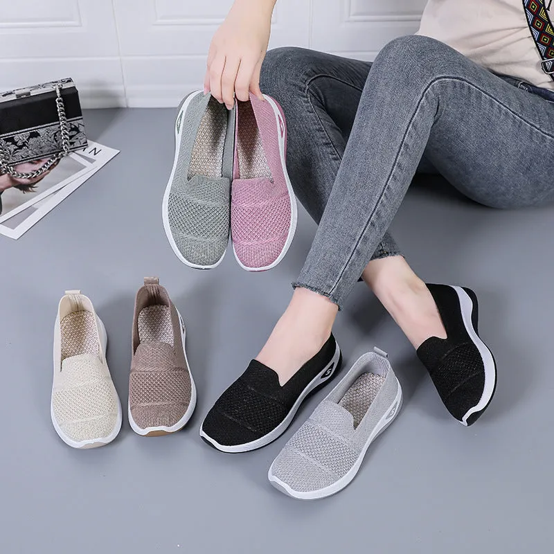 Retro Minimalist Slip-On Espadrilles for Women's Classic Summer Style