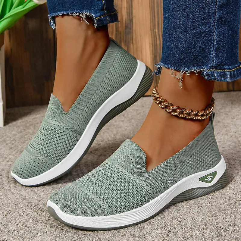 Retro Minimalist Slip-On Espadrilles for Women's Classic Summer Style